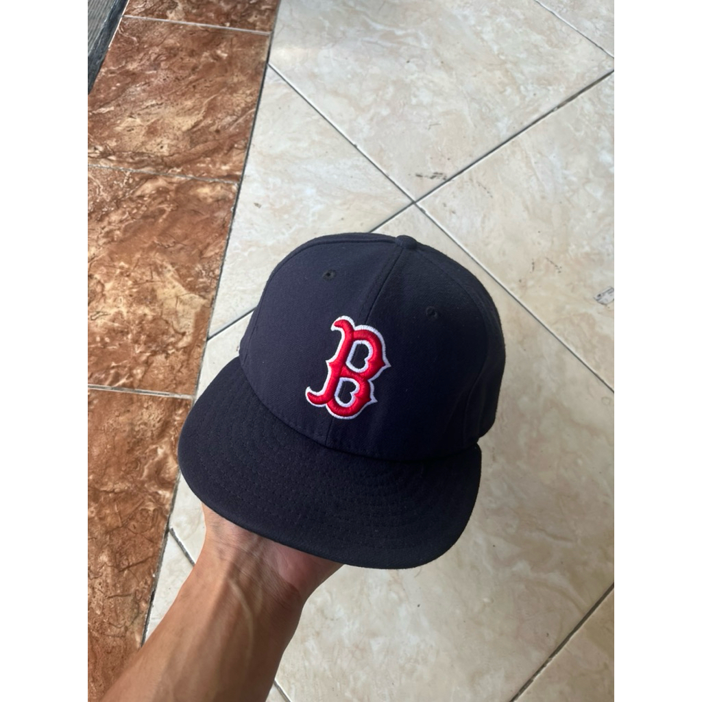 Topi New Era Boston Fitted Cap Original