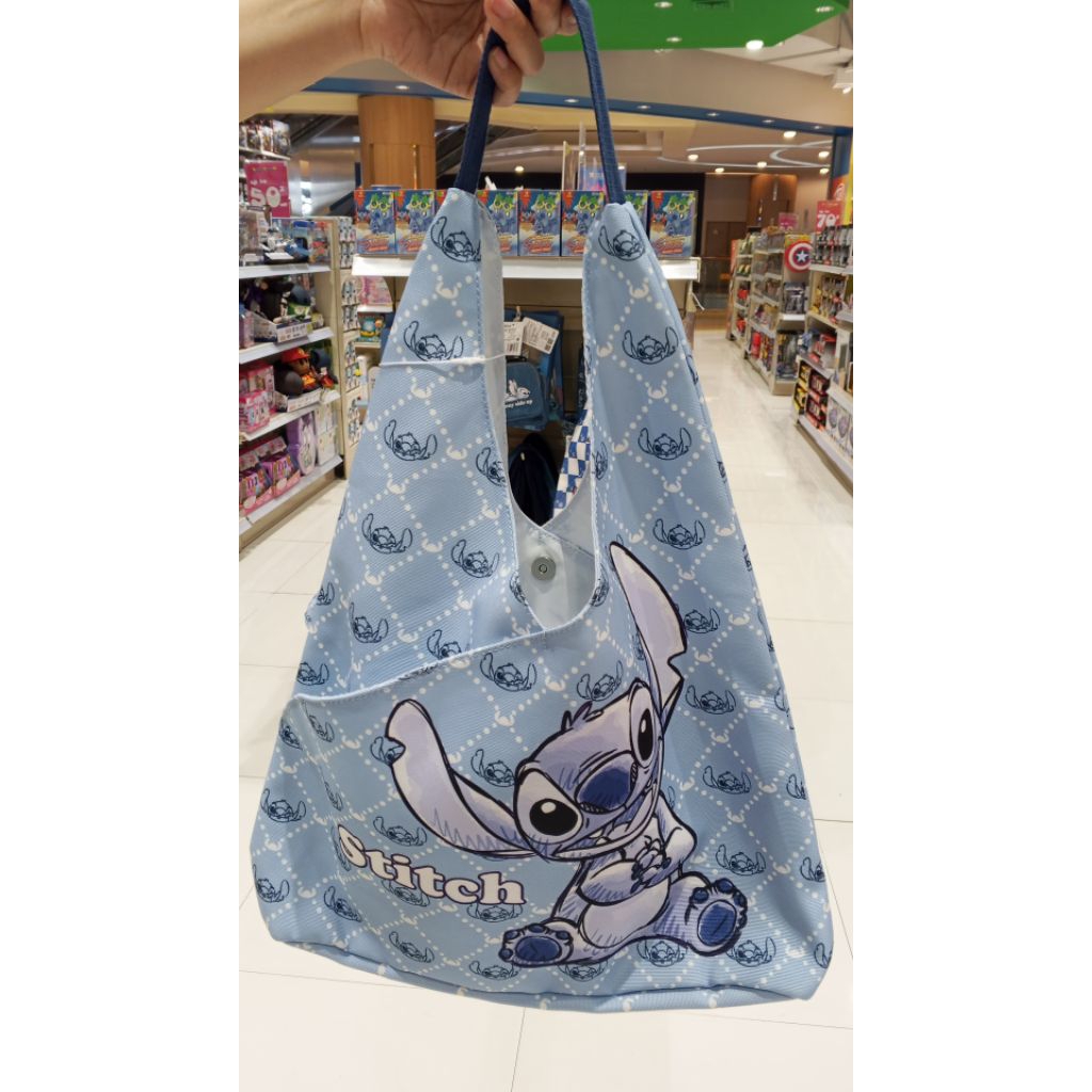 SHOULDER BAG STITCH ORIGINAL PRODUCT DISNEY STITCH MEGOS / Tas Stitch Lucu & Stylish Blue