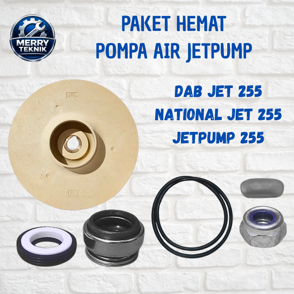 Paket Hemat Sparepart Pompa Air Jetpump Dab National 255