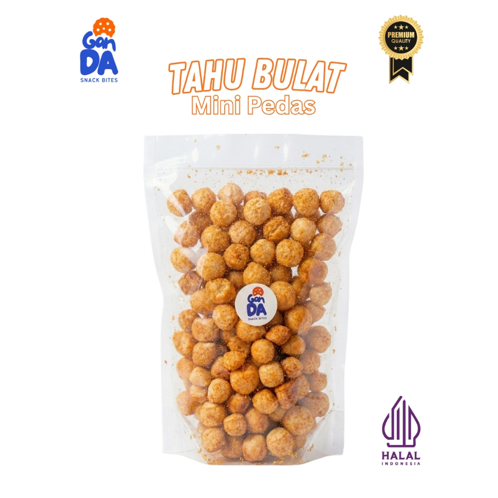 Tahu Bulat Mini Pedas Crispy | Tanpa digoreng lagi