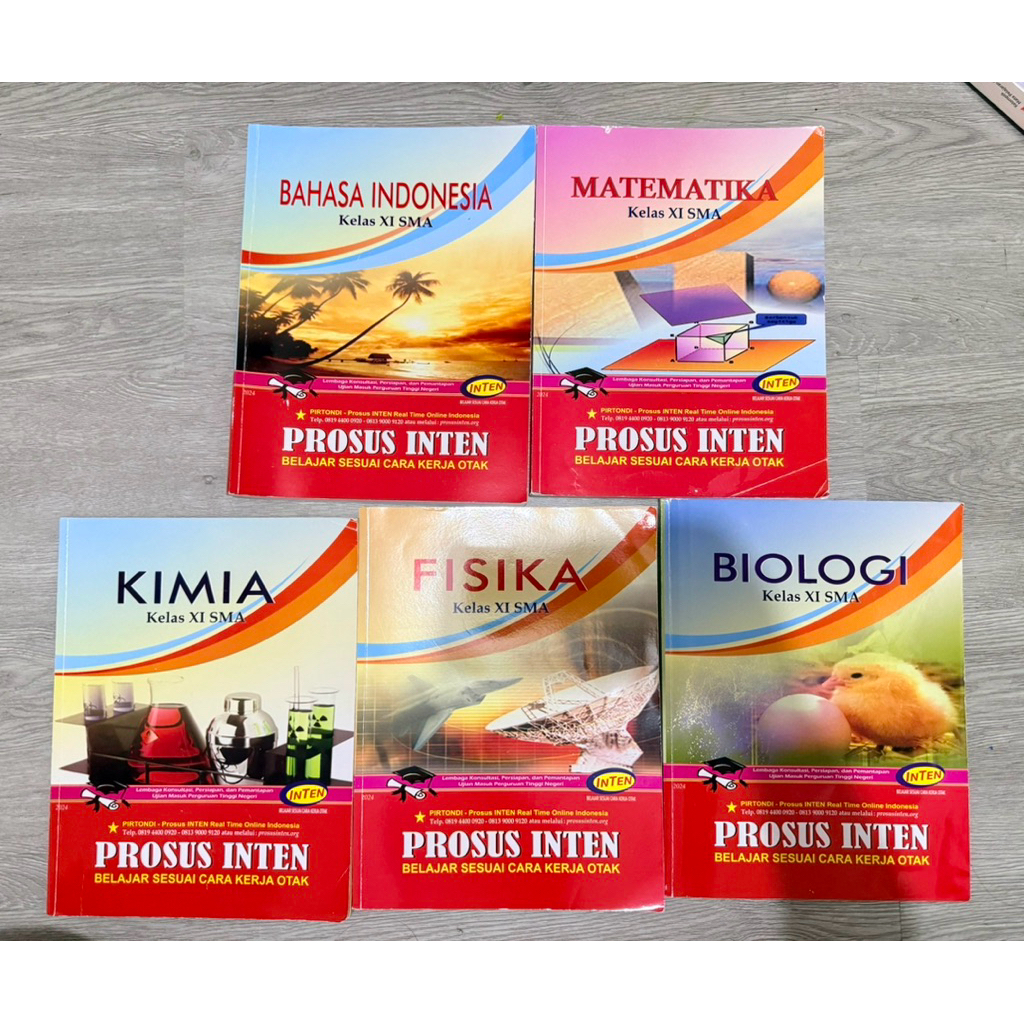 preloved buku inten kelas 11 12