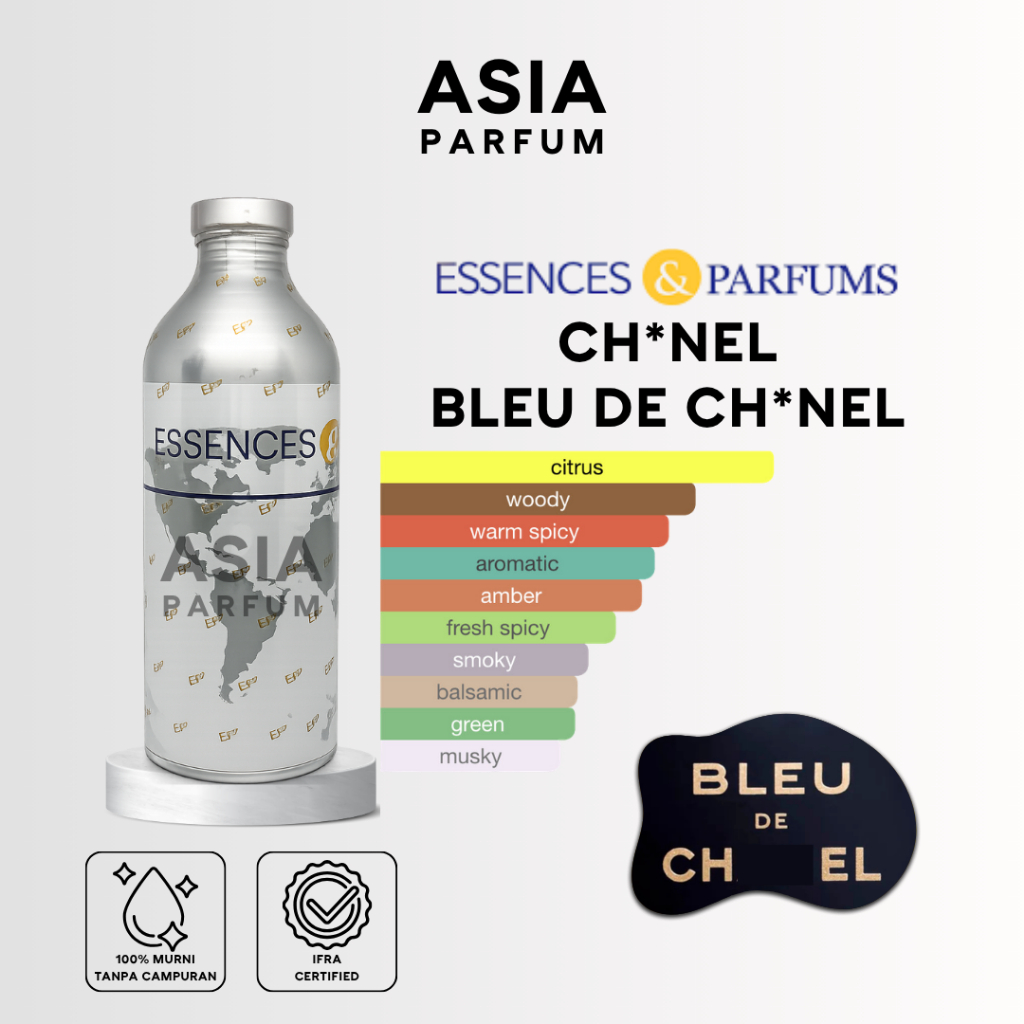 ESSENCES & PARFUMS BELLO 2000 - BIBIT PARFUM BLEU DE CHL GRADE A - SEGEL & REPACK 100G