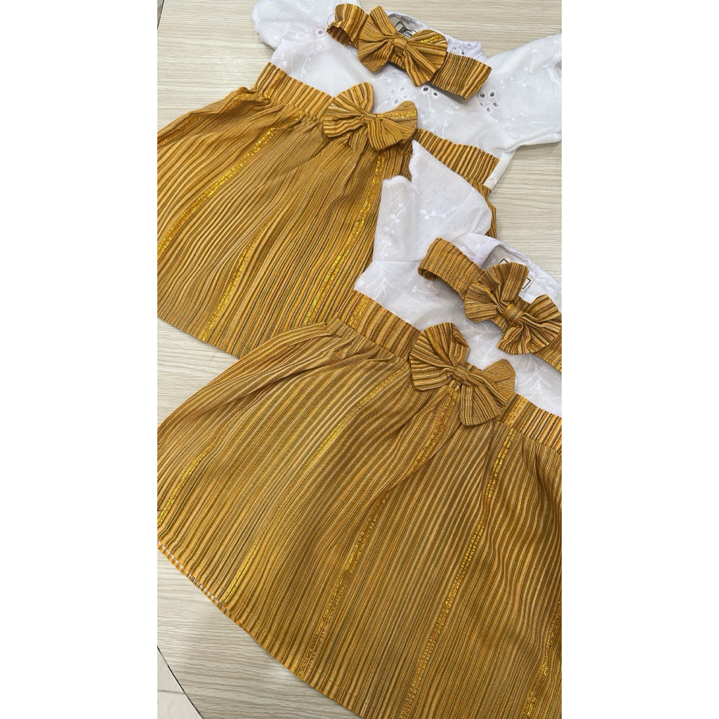 Dress Endek Sekordi Dress Endek Tenun Asli | EV STORE BALI