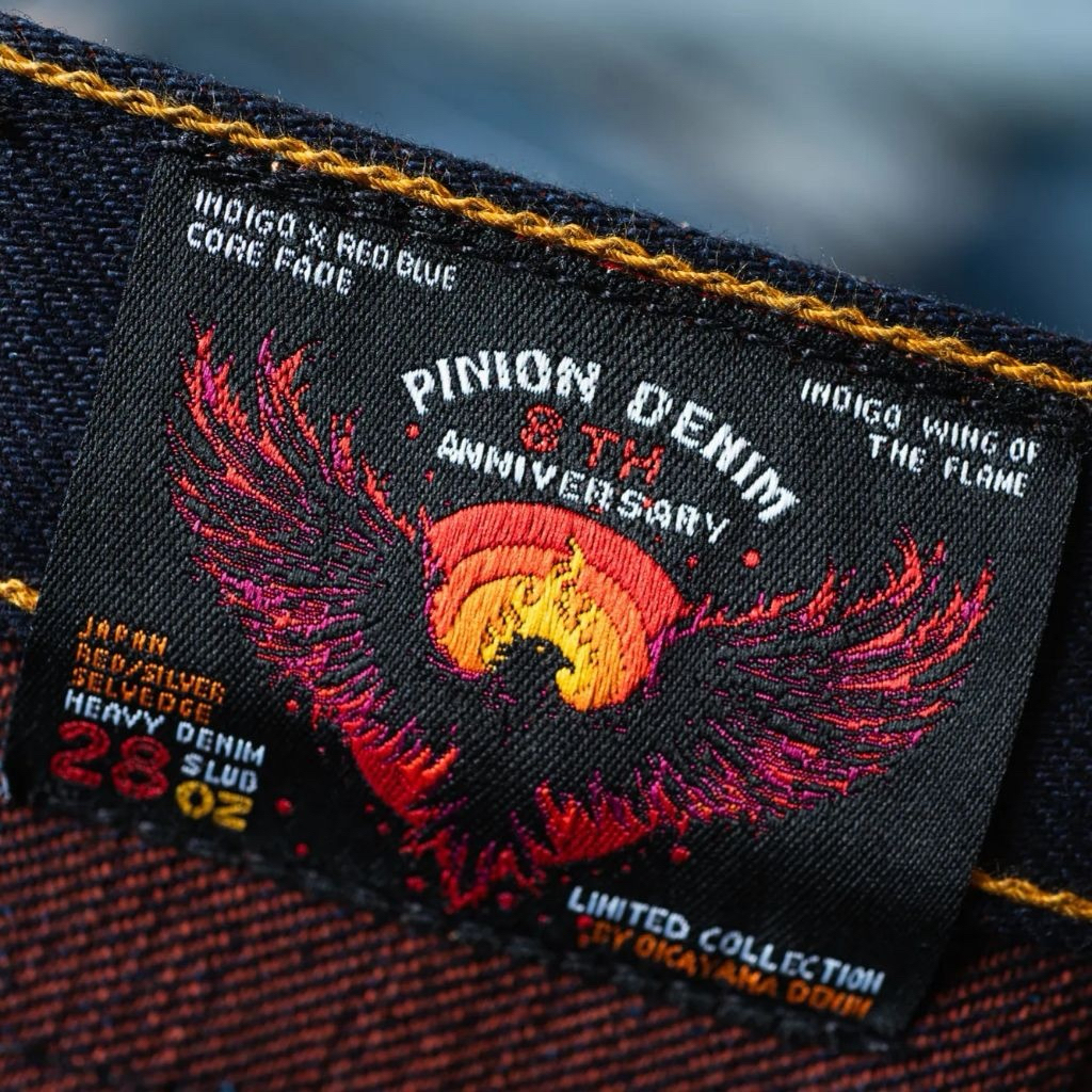 pinion denim anniversary 8tahun 25oz