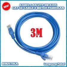 Kabel LAN 3M CAT 5E / Kabel UTP 3 Meter / Cable LAN CAT5 3m / Kabel LAN 5 Meter / CAT 5 Kabel LAN 5m