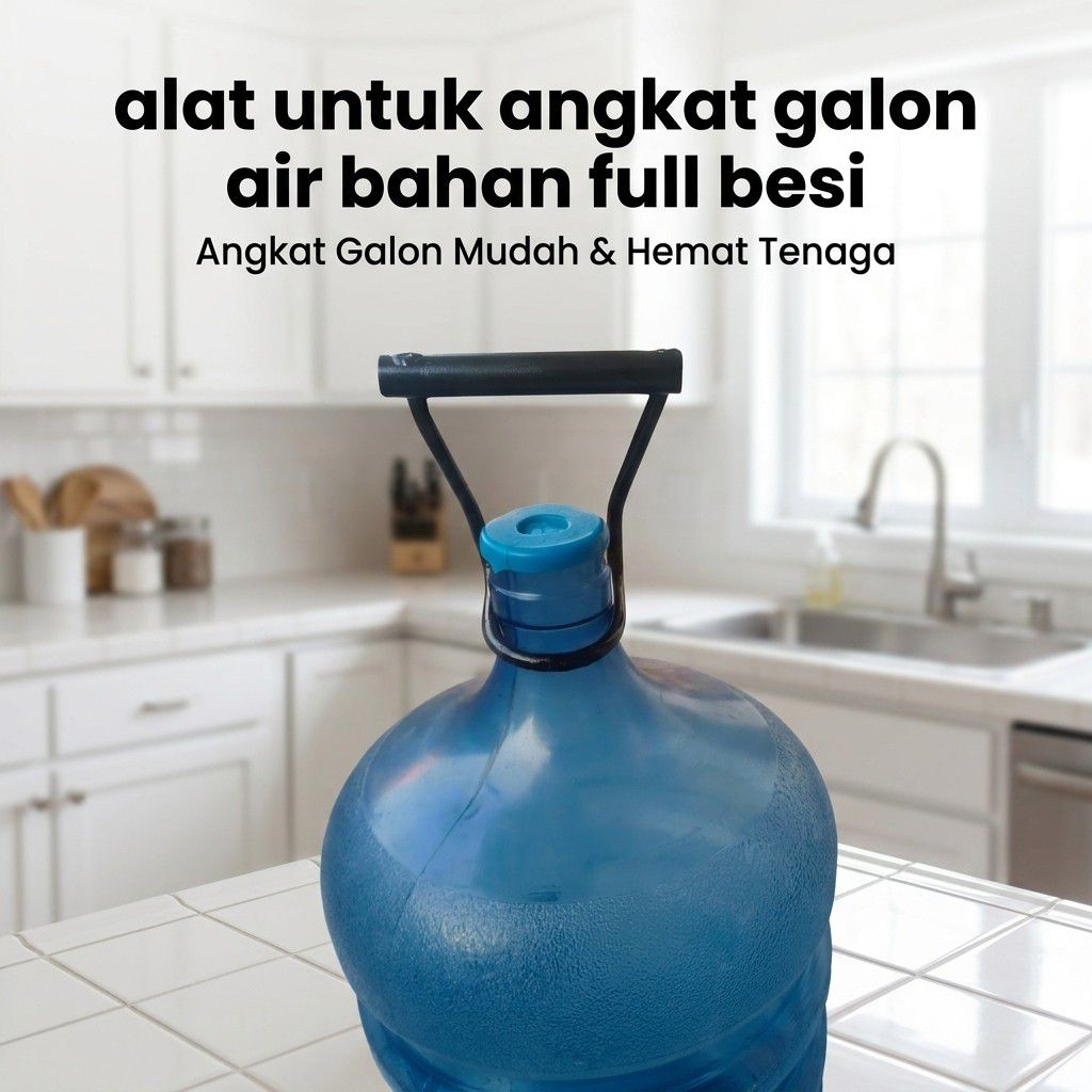 Alat angkat Galon air solusi gampang angkat galon bahan full besi
