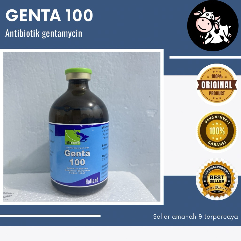 Genta-100 100ml gentamycin