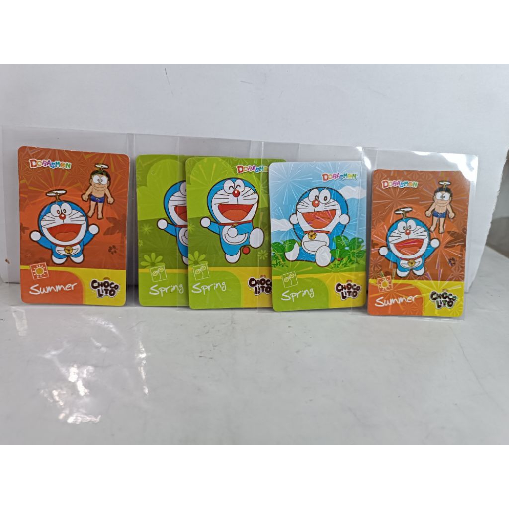 kartu Doraemon Choco Lito (5pcs)