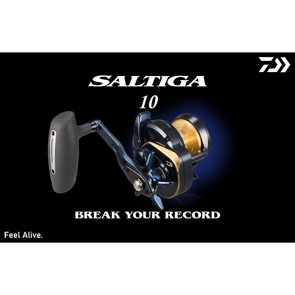 REEL DAIWA OVERHEAD SALTIGA 10 HANDLE KANAN