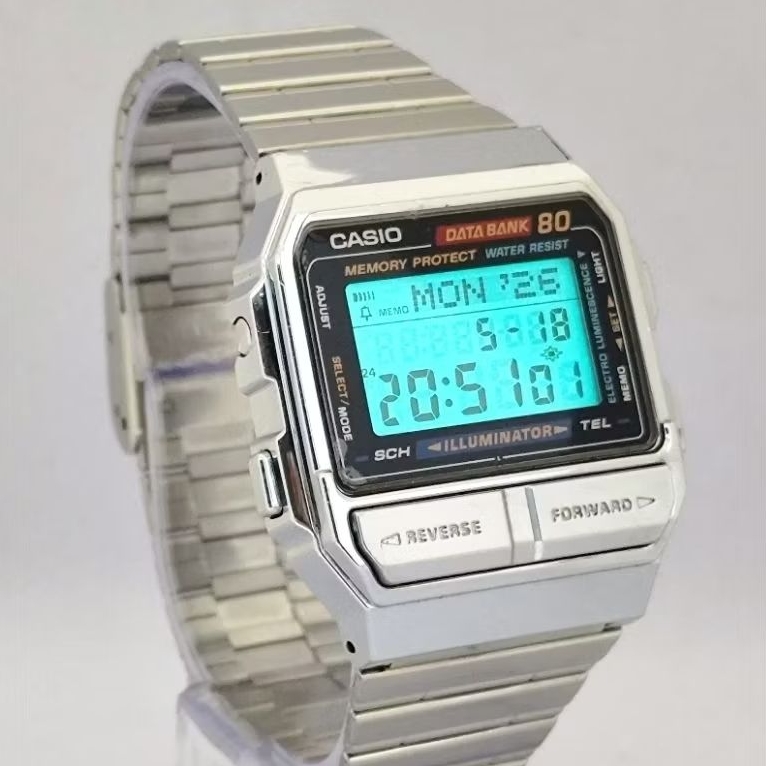 Jam Tangan Casio DB-810 Vintage Rare 90s Second Original