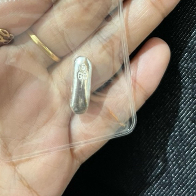 Perak murni asli batangan 99,9% 5gr