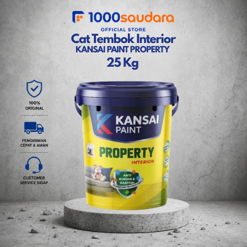 Cat Tembok Interior KANSAI PAINT PROPERTY 25 kg