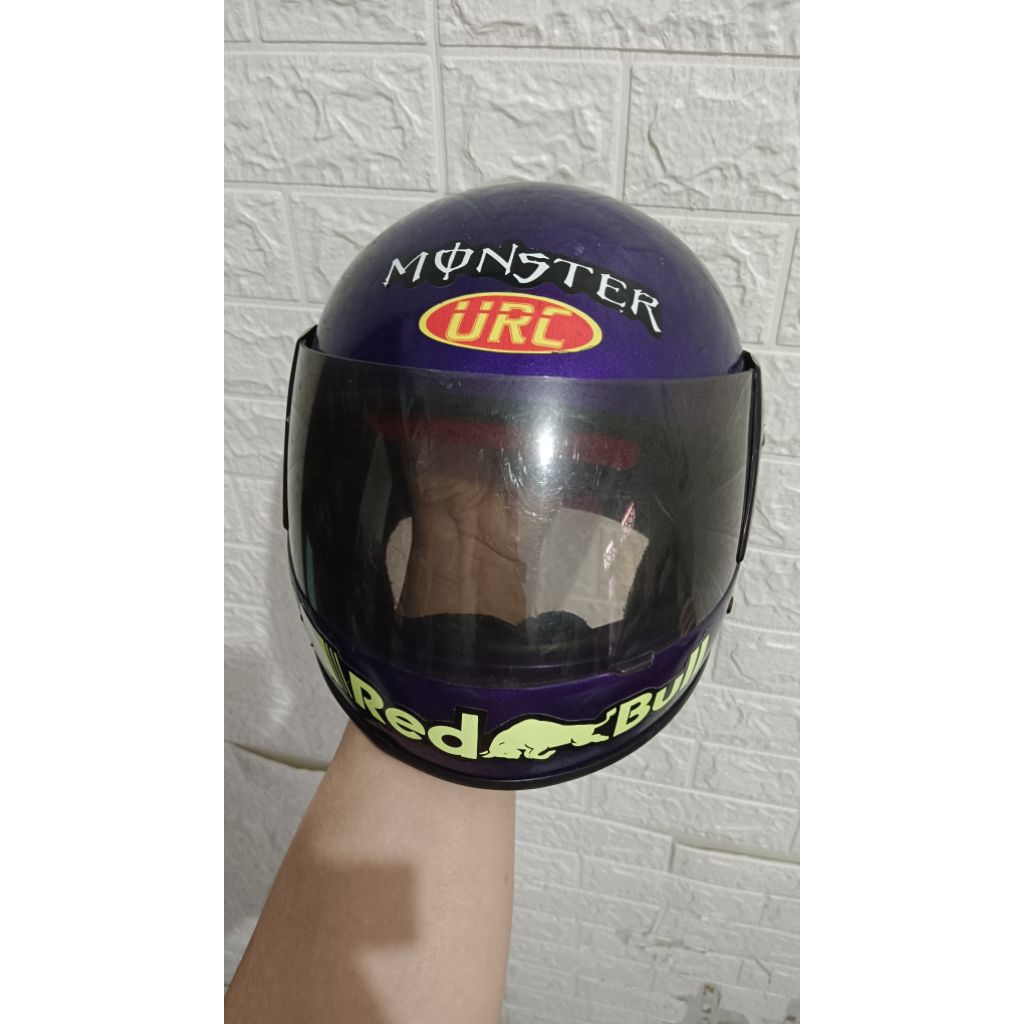Helm jadul Full face anak preloved