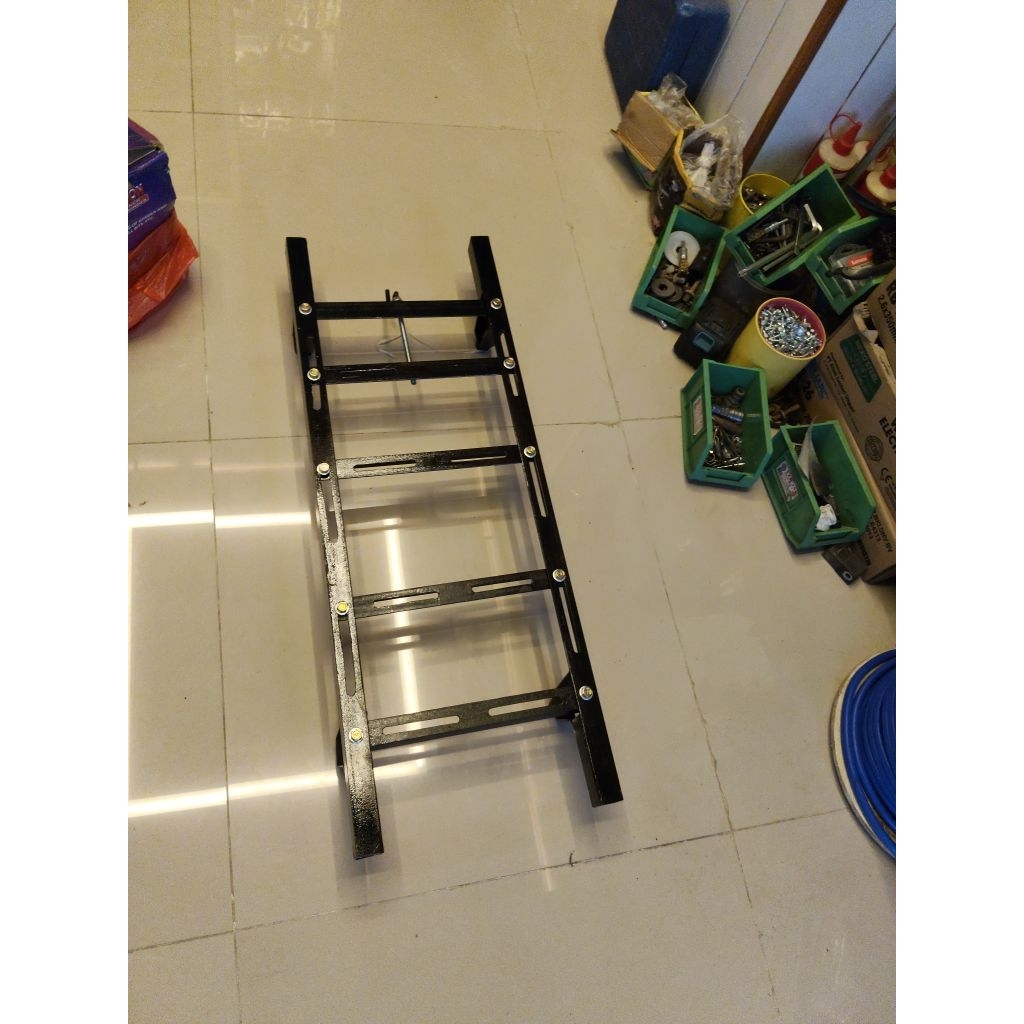 Rangka mesin Steam Engine Dudukan Sprayer Sanchin Kaki Steam Plat Besi