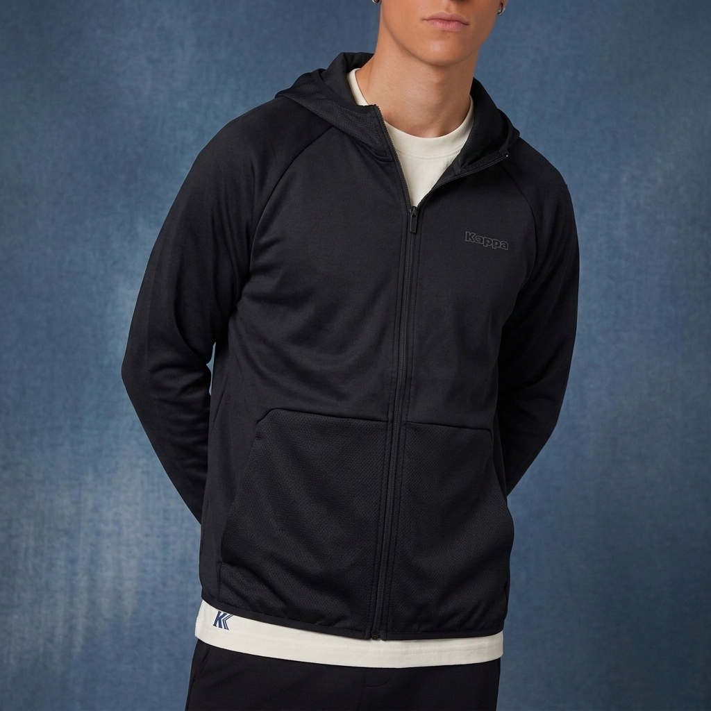 Kappa Jaket Hoodie Pria KR4JK237