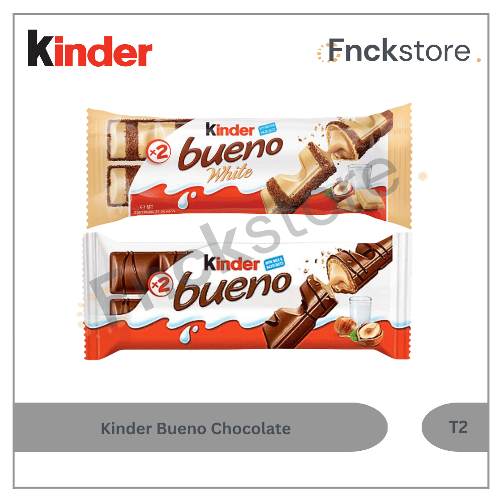 Kinder Bueno Milk White Chocolate T2