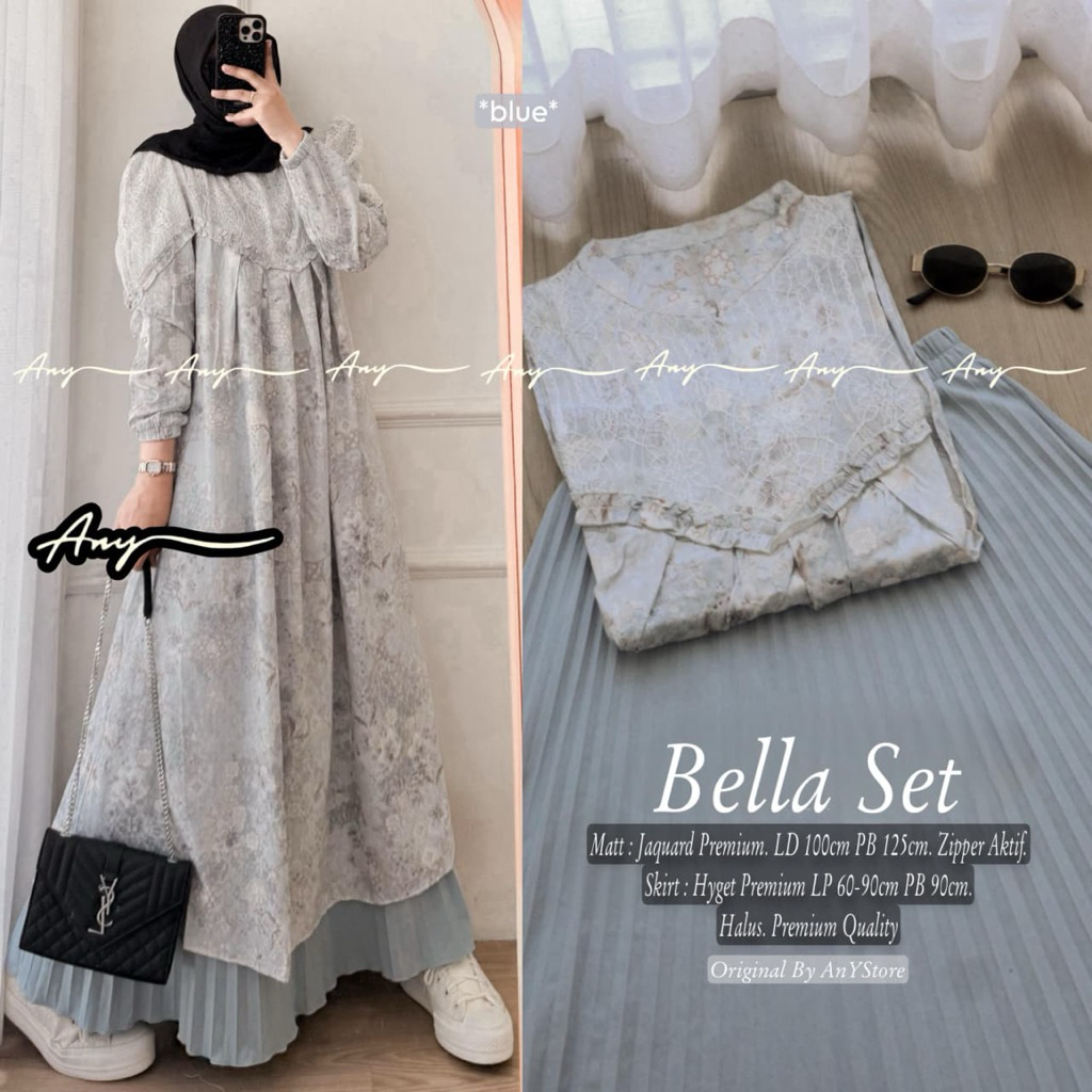 BELLA GIFANKA SHEILA GRACIA ARUMI AURYN HAZEL LENMA KILVA SET ORIGINAL BY ANY STORE oneset setrok se