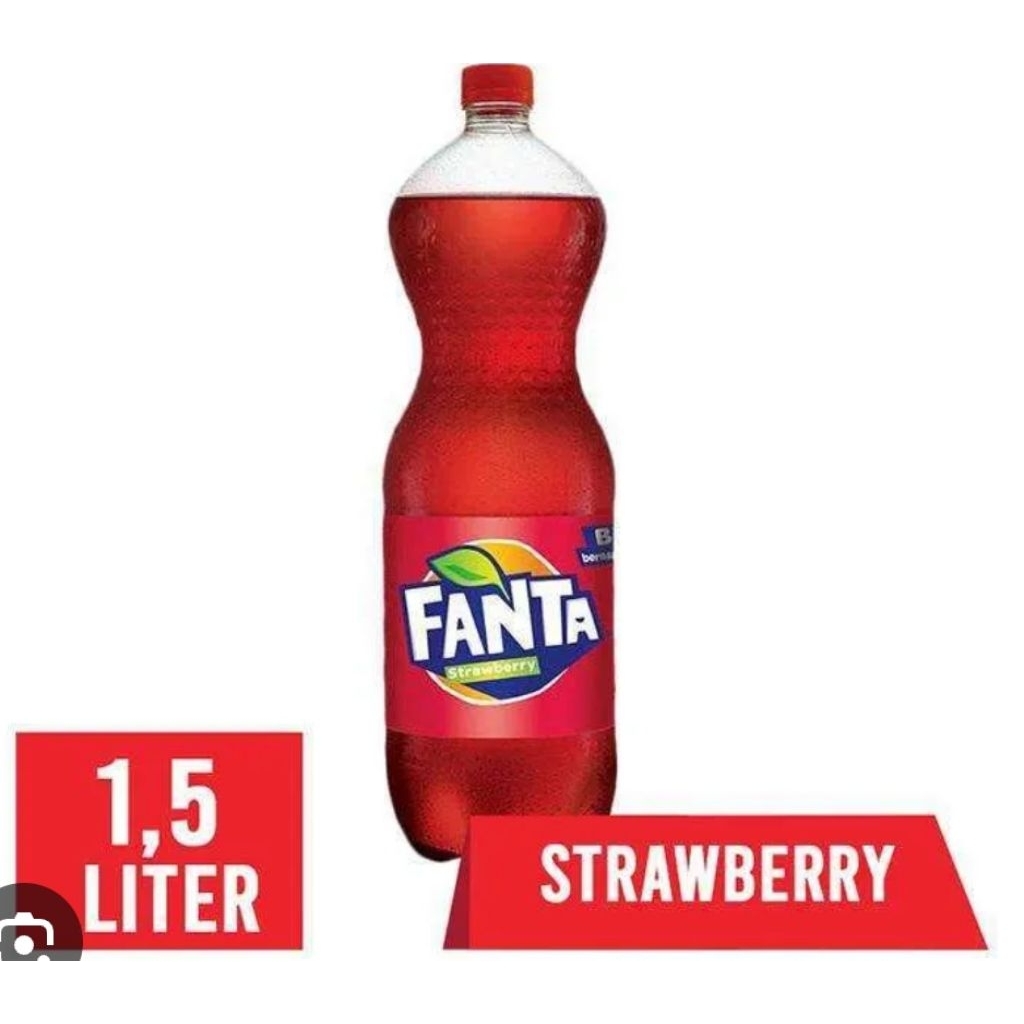 fanta strawberry 1,5 liter