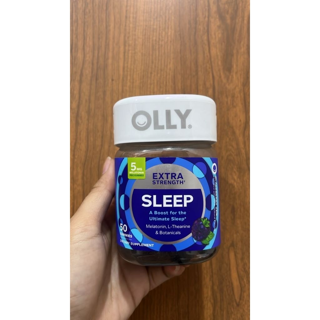 Olly Extra Strangth Sleep 5mg Melatonin 50 Gummies