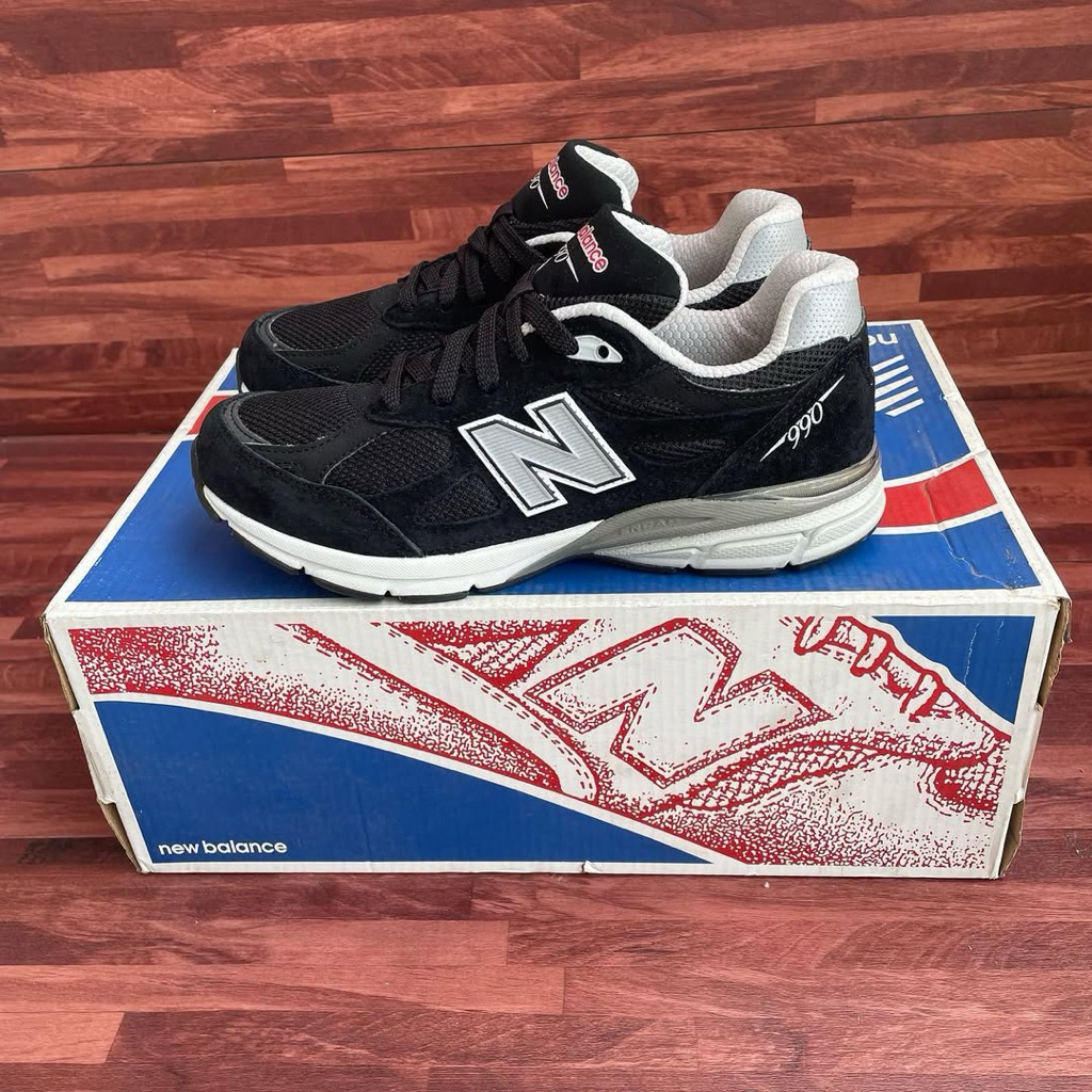 Sneakers Casual 990v3 Black White Grey GC990BS3 ORIGINAL