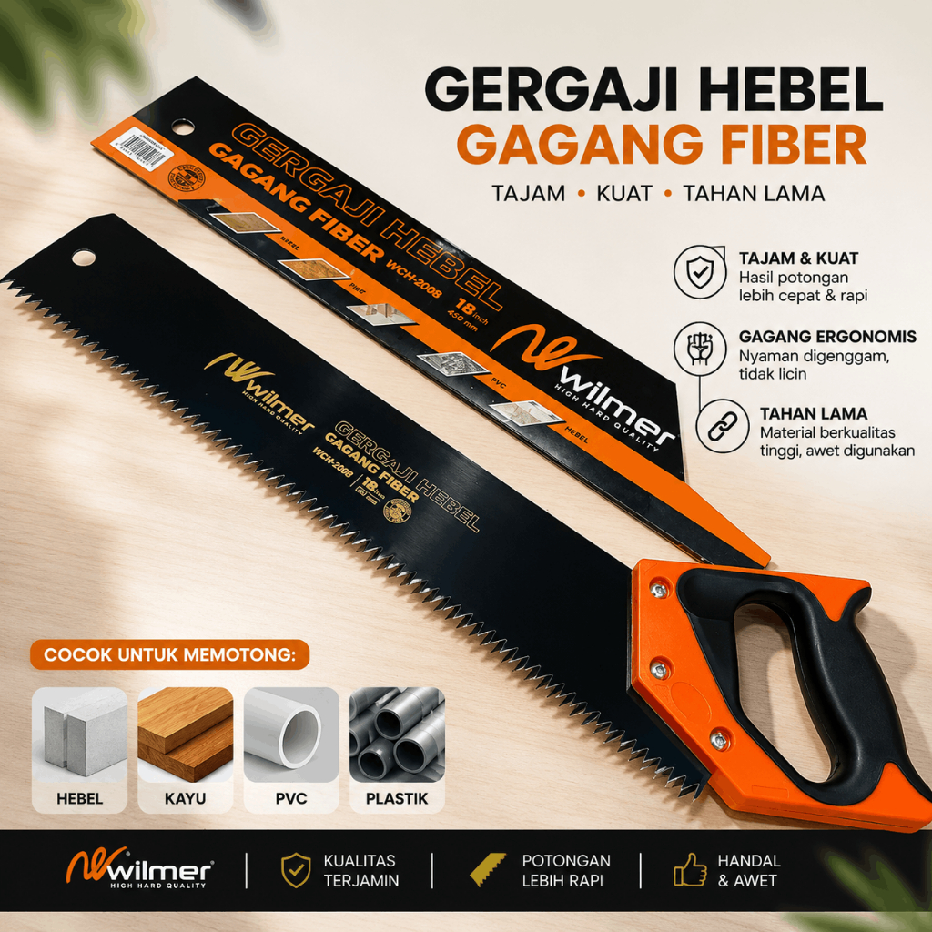 GERGAJI HEBEL CAMEL BATA RINGAN 18 INCH / SATUAN