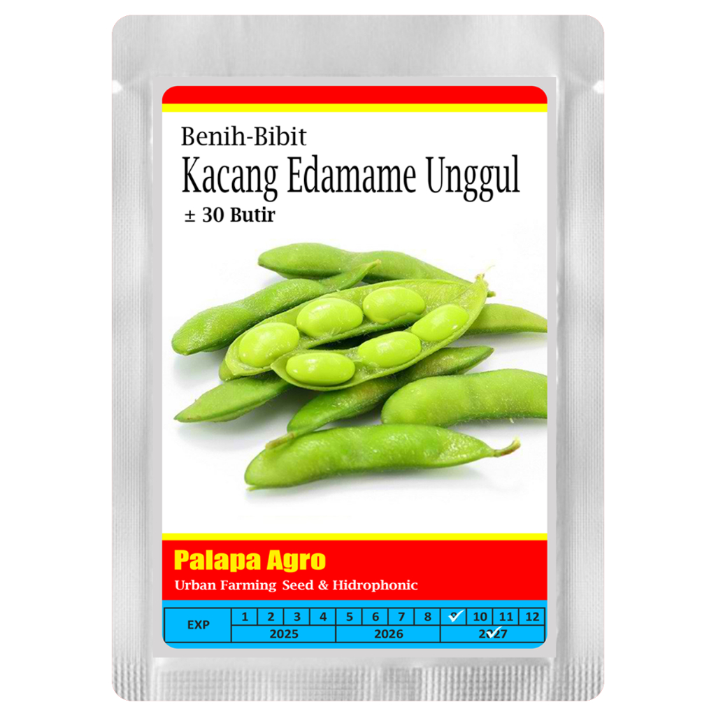 Bibit Kacang Edamame Unggul - Benih Kacang Edamame RYOKO Isi ±30 Butir