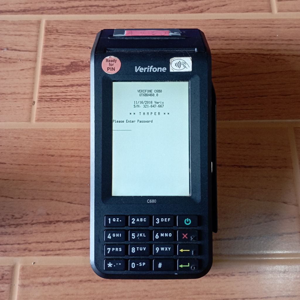 Verifone C680 second gambling
