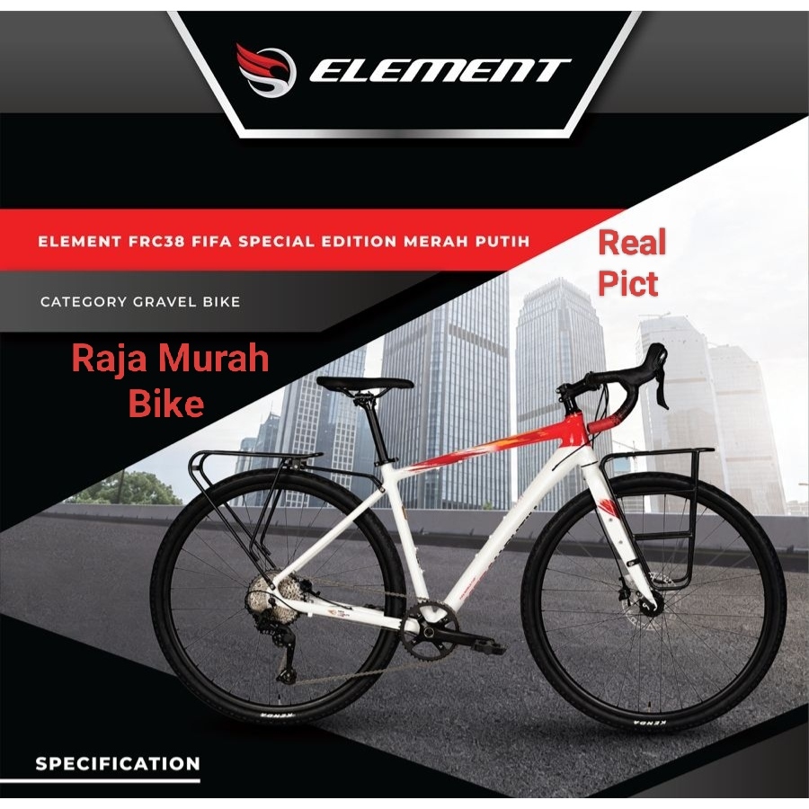 sepeda roadbike element frc38 fifa sepeda balap element frc 38 fifa special edition