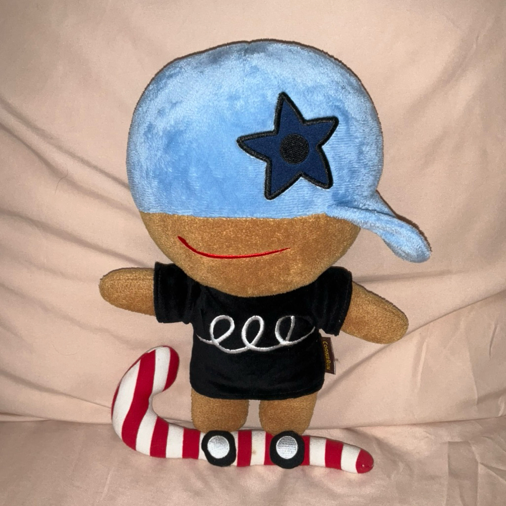 Cookie Run Original boarder cookie plush doll stuffer toy oven break skater cookie line friends bone