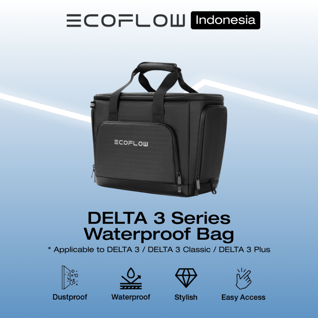 EcoFlow Delta 3 Bag - Tas Anti-Air EcoFlow Delta 3 Series Waterproof
