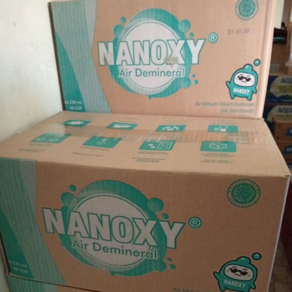 AIR MINERAL NANOXY GELAS 220ML (1 KARTON)