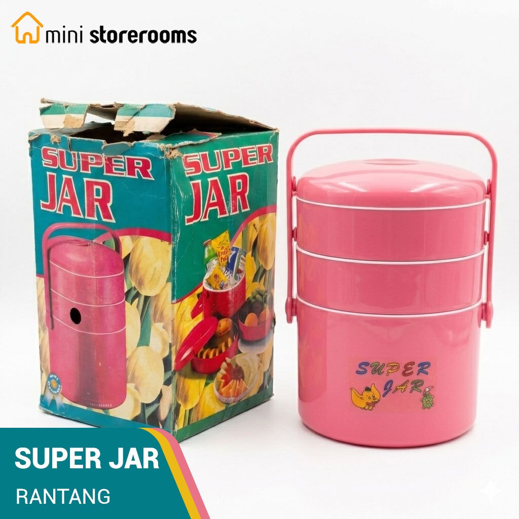 Thermos Batu Es / Rantang Nasi SUPER JAR (MILKY-01000001)