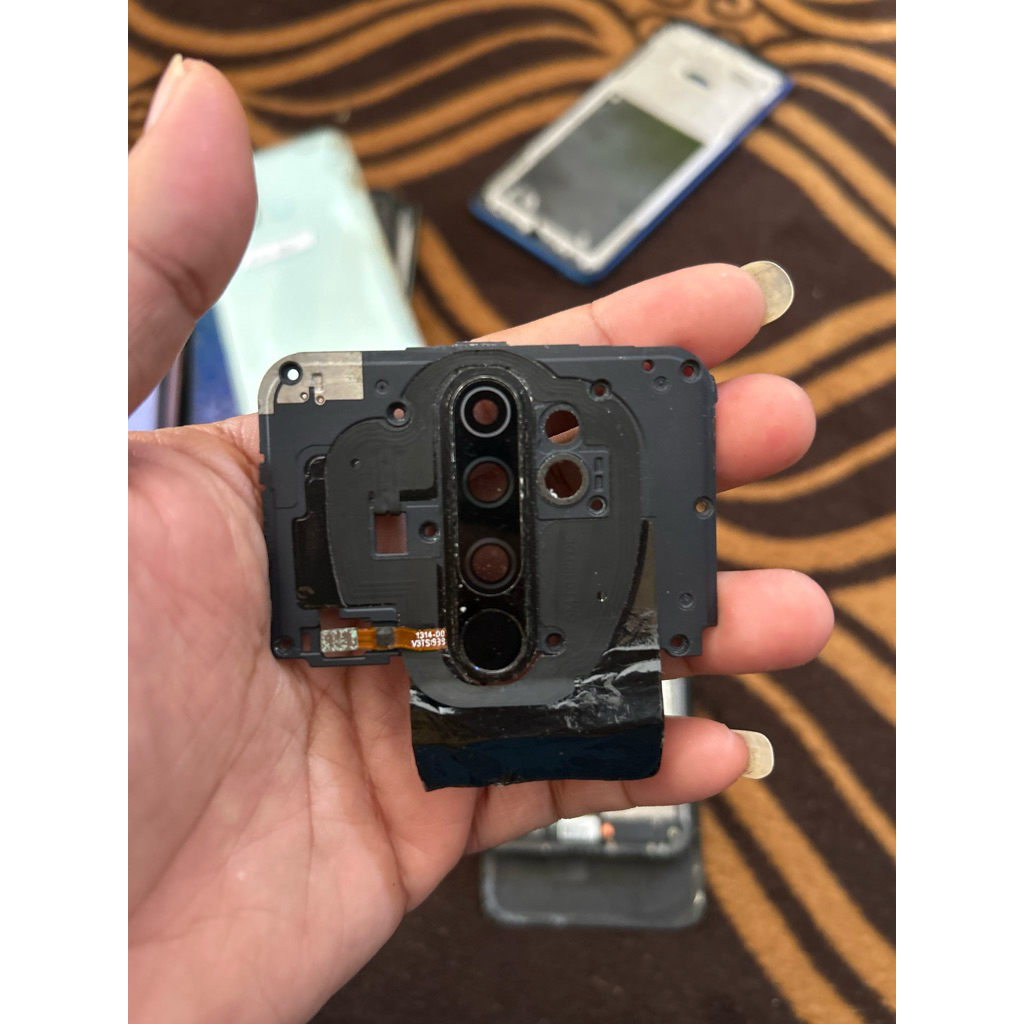 TUTUP MESIN + FINGER PRINT REDMI NOTE 8 Pro ORIGINAL COPOTAN