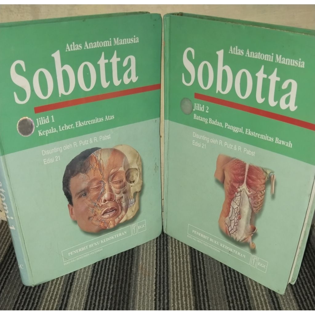 Sobotta Atlas Anatomi Manusia Jilid 1 dan Jilid 2