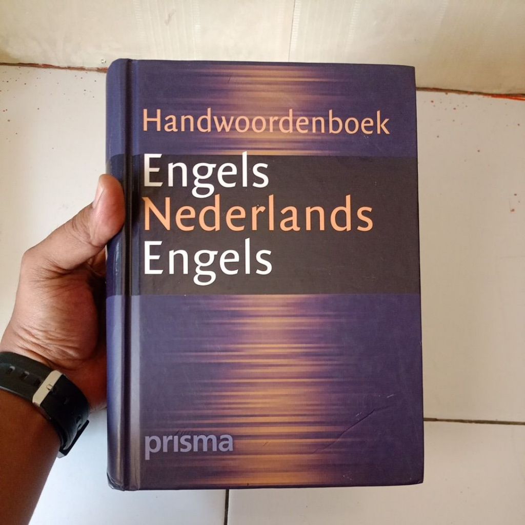 ORIGINAL BUKU HANDWOORDENBOEK ENGELS - NEDERLANDS - ENGELS ( HANDBOOK KAMUS INGGRIS - BELANDA ) HARD