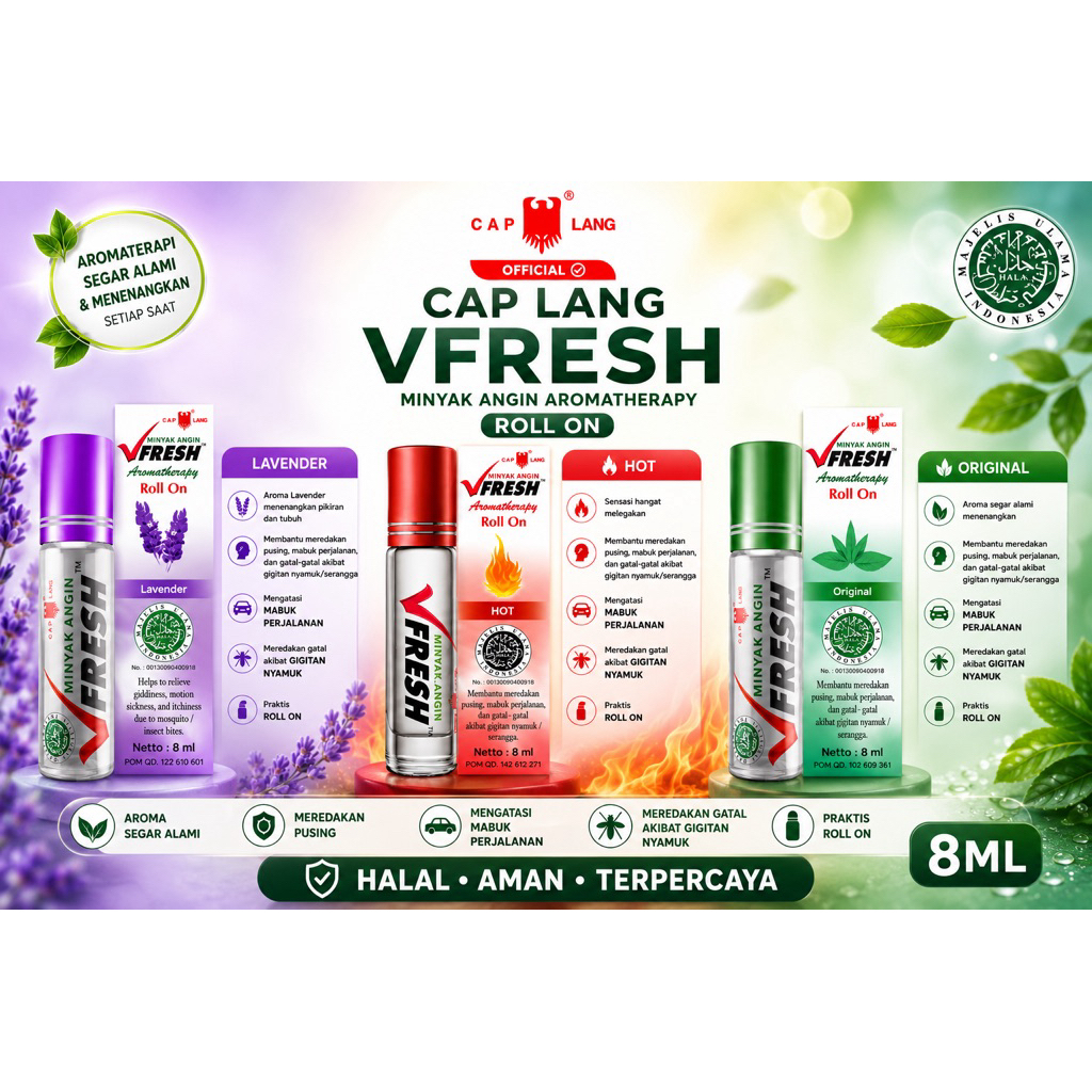 VFRESH 8ml by Caplang All Variant