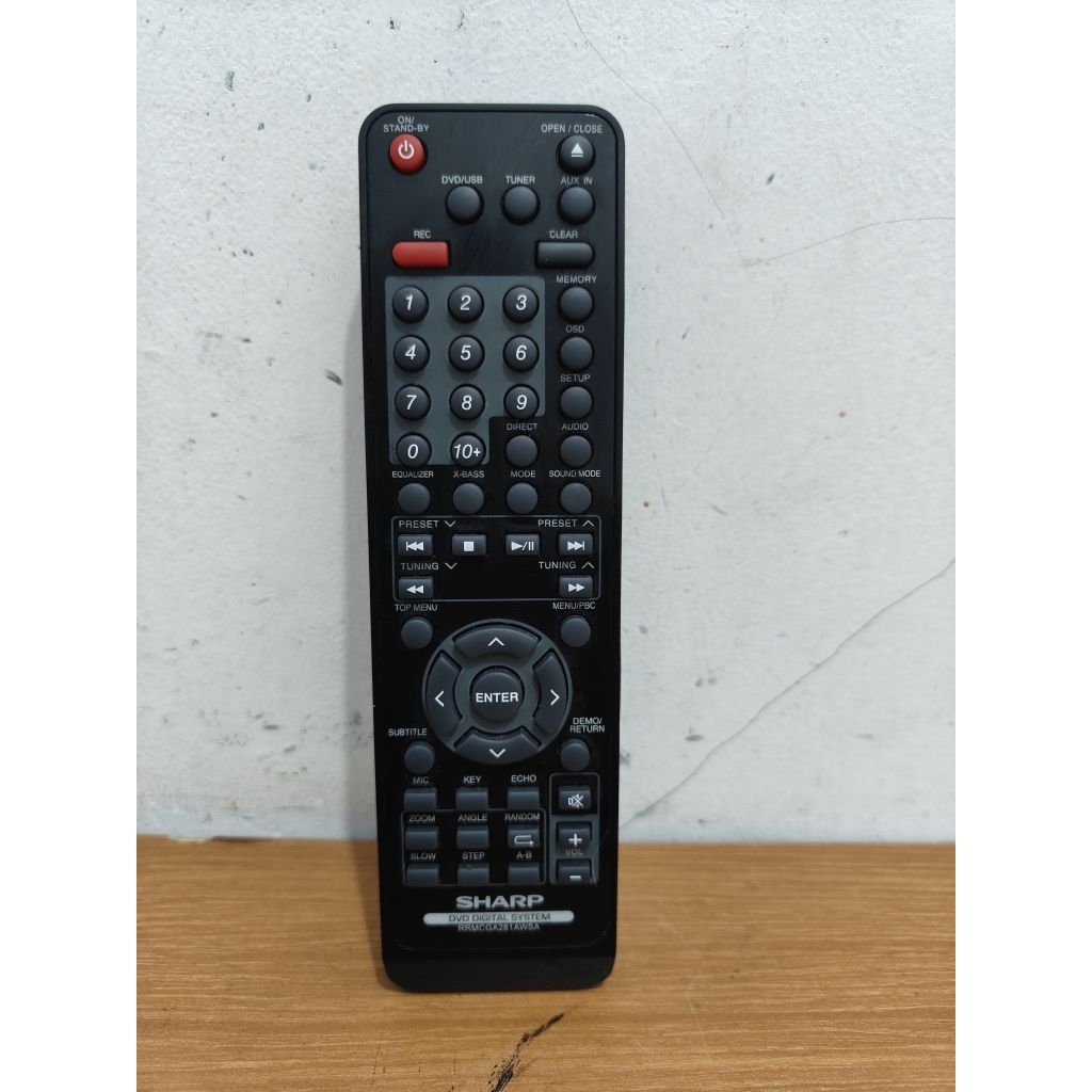 remot DVD home theater Sharp