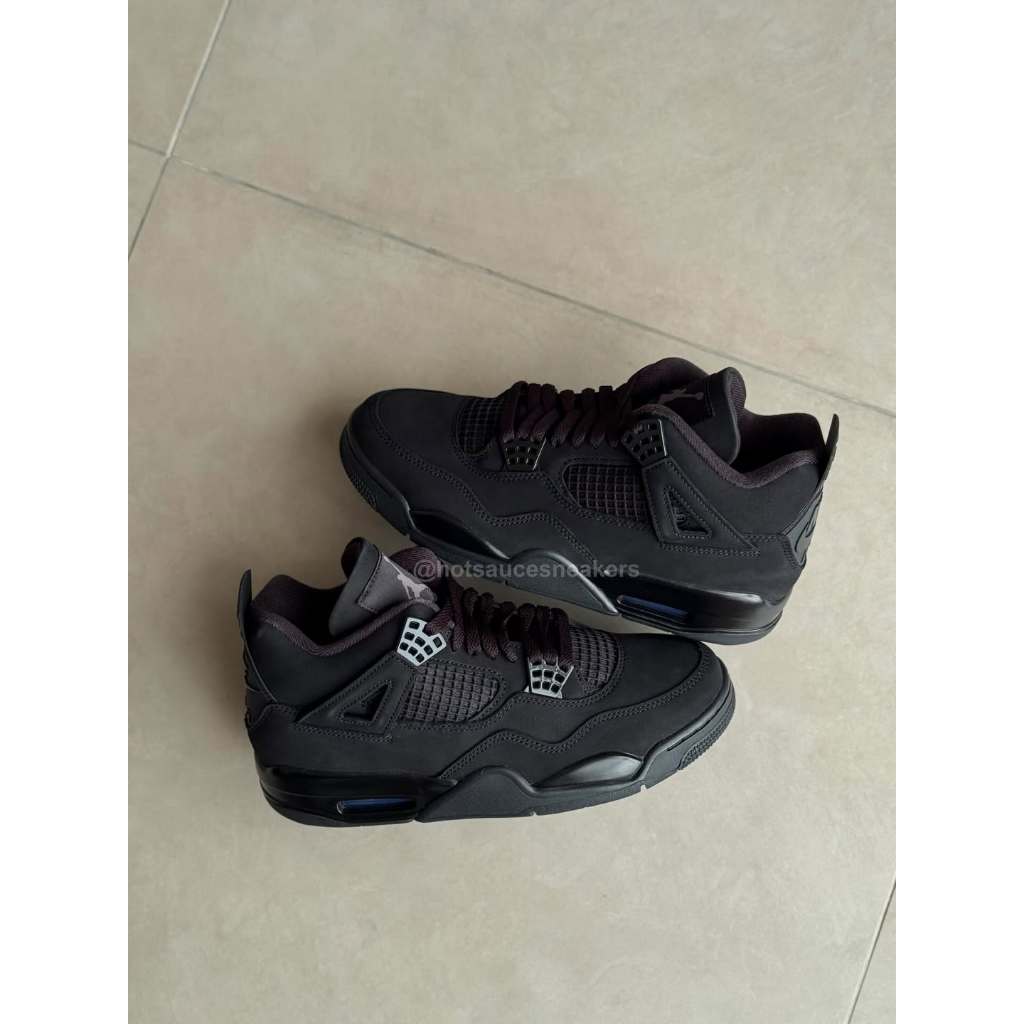 [Ready Stock] Jordan 4 Retro OG Black Cat 2025 - 100% Original Guaranteed