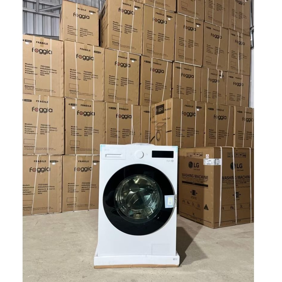 mesin cuci frontloading LG 18kg | mesin laundry