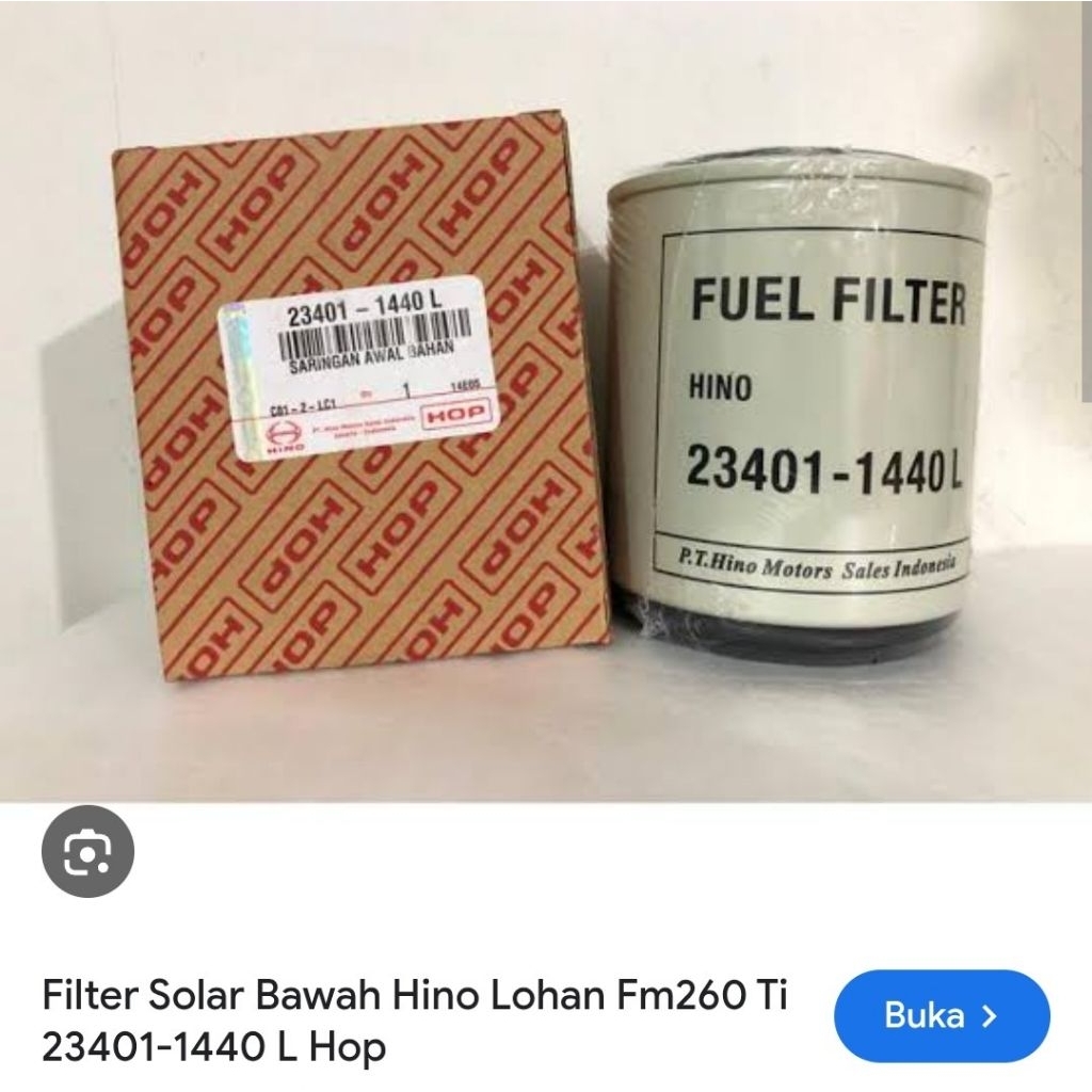FILTER SOLAR BAWAH HINO LOHAN 1440