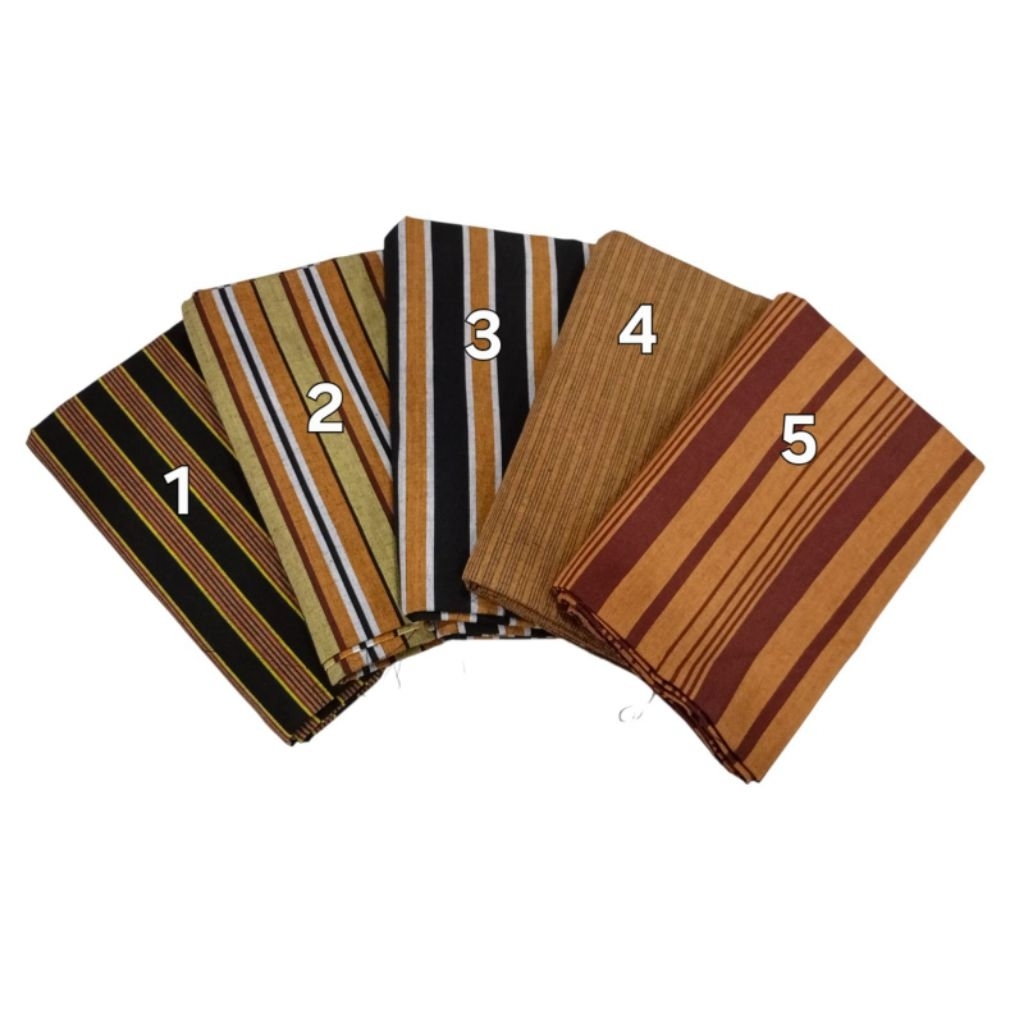 KAIN LURIK MOTIF GARIS/ASLI PRASOJO/MURAH/KATUN LEMBUT