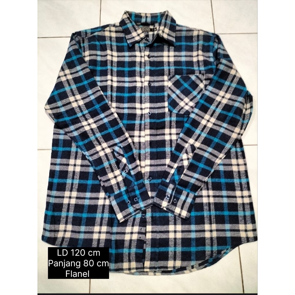 Preloved  S OLIVER Size XXL BOGARI & CANOTIER Size XL Kemeja Pria Lengan Panjang
