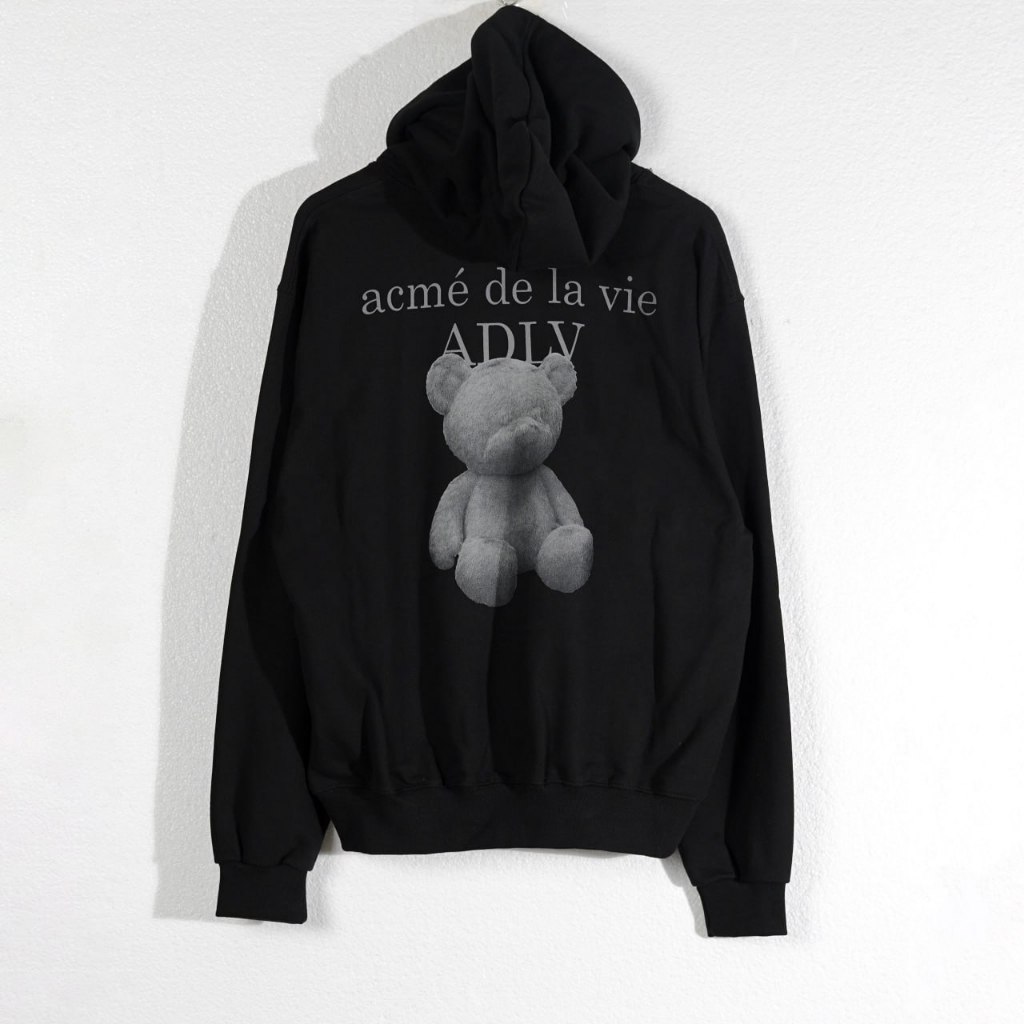 Hoodie ADLV BEAR LONELY BLACK HOODIE 100% ORIGINAL