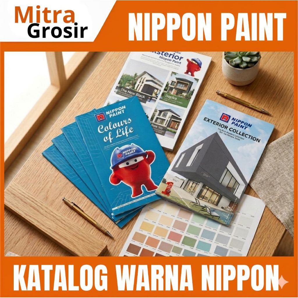 KATALOG WARNA CAT NIPPON PAINT TERBARU
