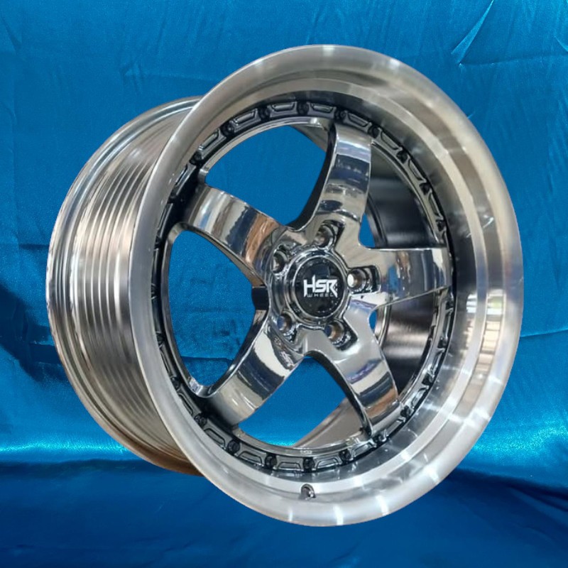 Velg Mobil Black Chrome Ring 18 Cocok Buat Mobil Hoinda Civic Turbo