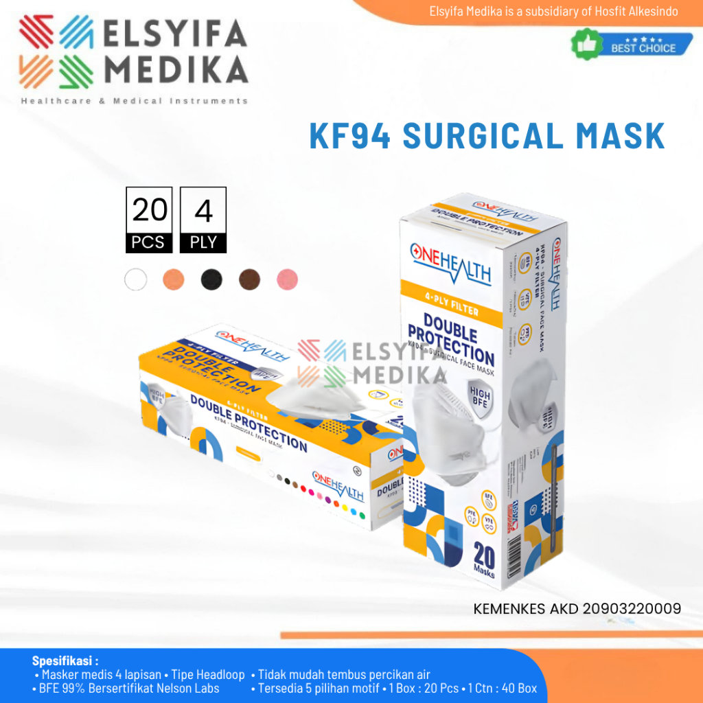 Onehealth Surgical Face Mask KF94