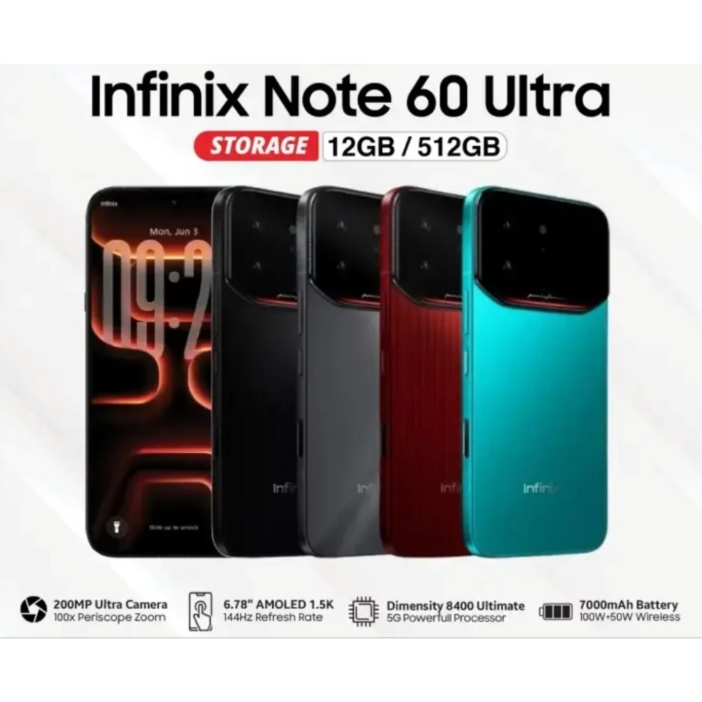 INFINIX NOTE 60 ULTRA 12+512GB