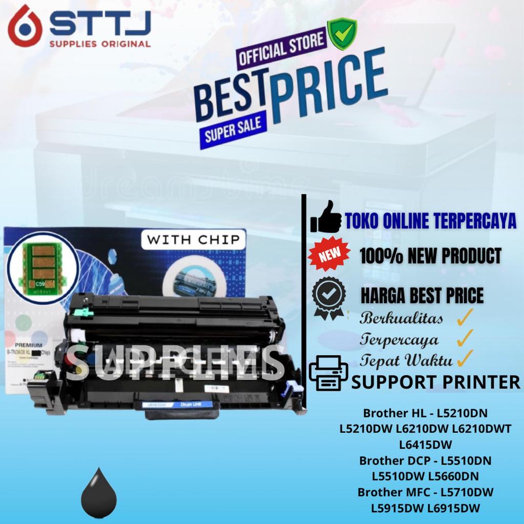 Compatible Drum Unit Cartridge Brother TN3608 XL DR3608 XL R3608 XL - L5210DN L6210DW L6415DW L6915D