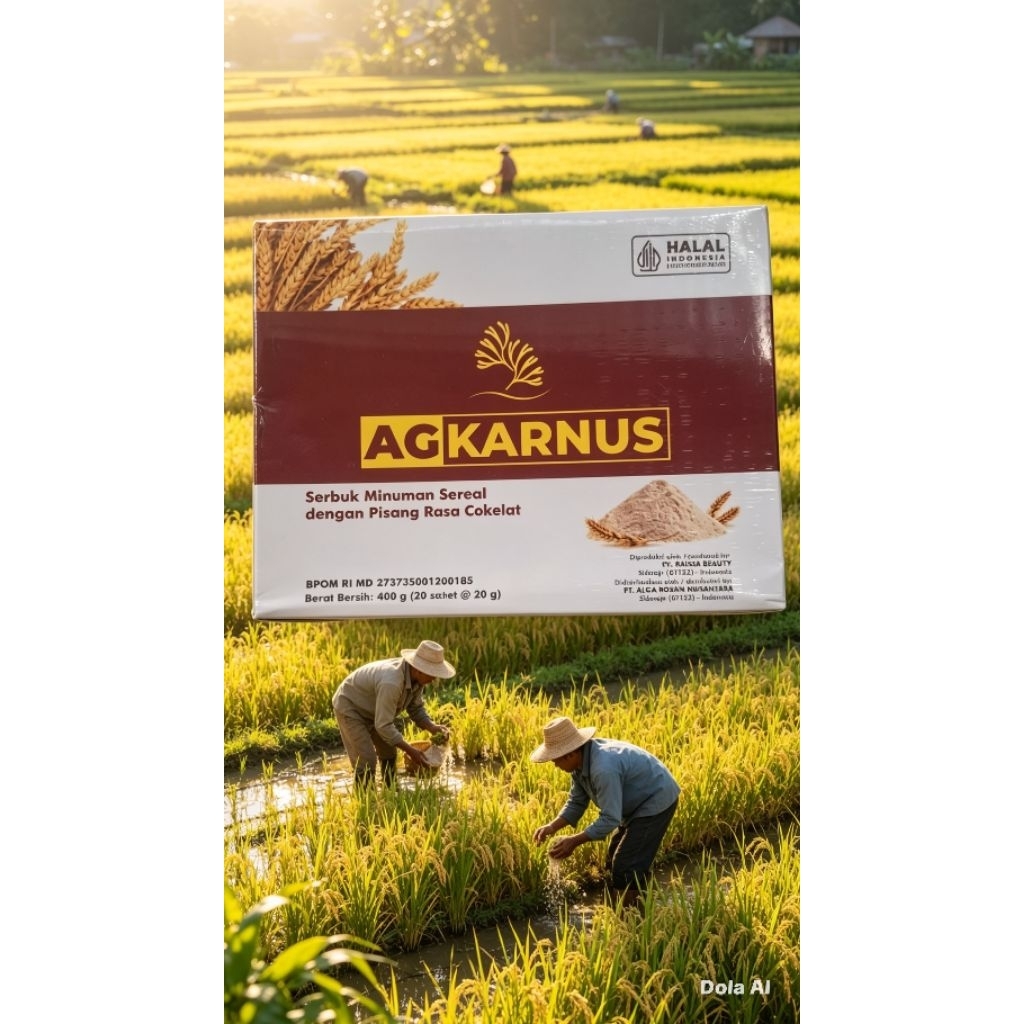 AG KARNUS Sereal Nutrisi  - AG sereal - Alga Gold sereal Original