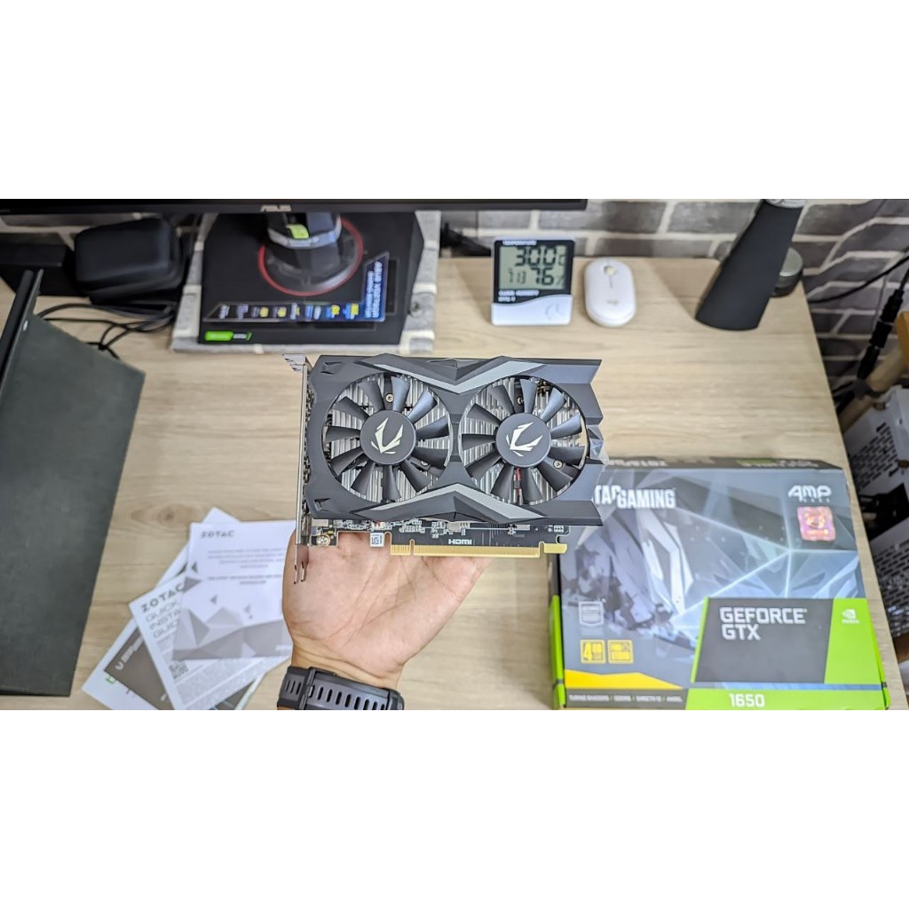 ZOTAC GTX 1650 AMP Core 4GD6 Exp Juni 2027 Almost Brand New